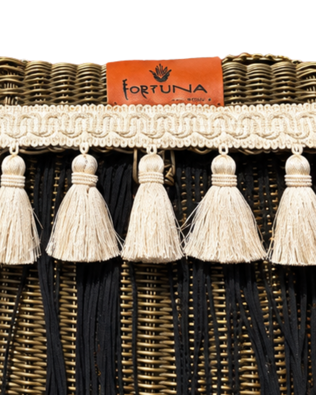 Bolsa Fringe Crossbody Artesanal con flecos y Borlas