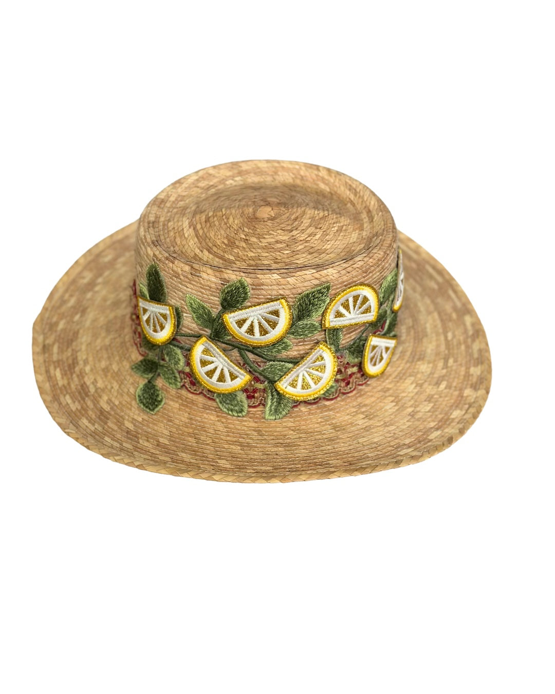 Sombrero con Palma LImones/Fortuna by Fisella