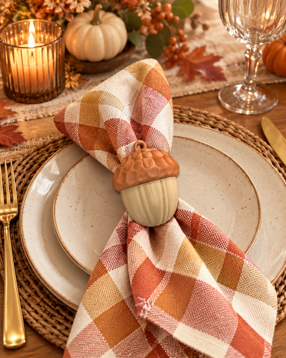 Set de 4 Servilleteros Bellota | Fortuna by Fisella Home